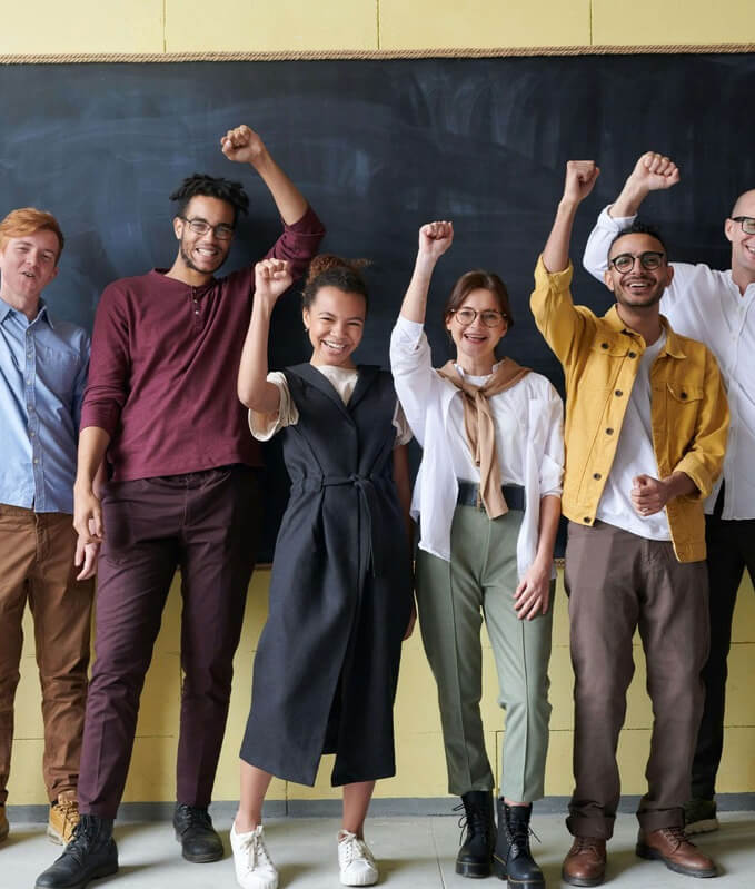 Happy Students